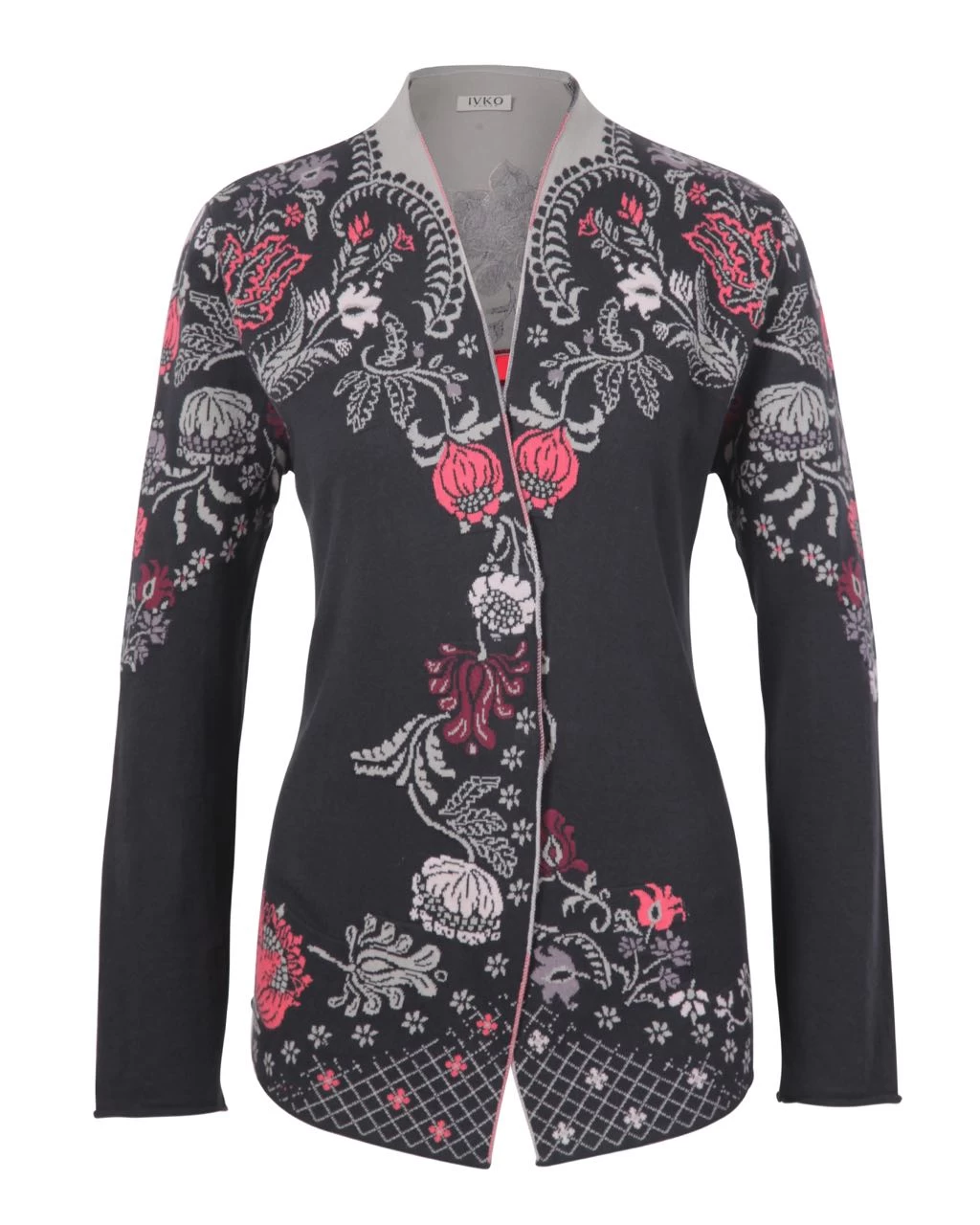 IVKO Cardigan Intarsia Pattern 81517 3 IVKO Cardigan Intarsia Pattern 81517