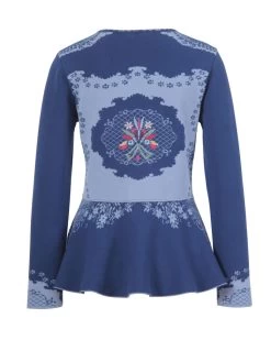 IVKO Embroidered Jacket 81512 (Marine) 11 IVKO Embroidered Jacket 81512 (Marine) -Fashion Clothing Line Store 039 back