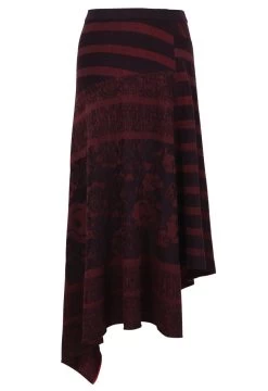 IVKO Merino Wool Asymmetric Skirt 192652 8 IVKO Merino Wool Asymmetric Skirt 192652 -Fashion Clothing Line Store 048 back 1
