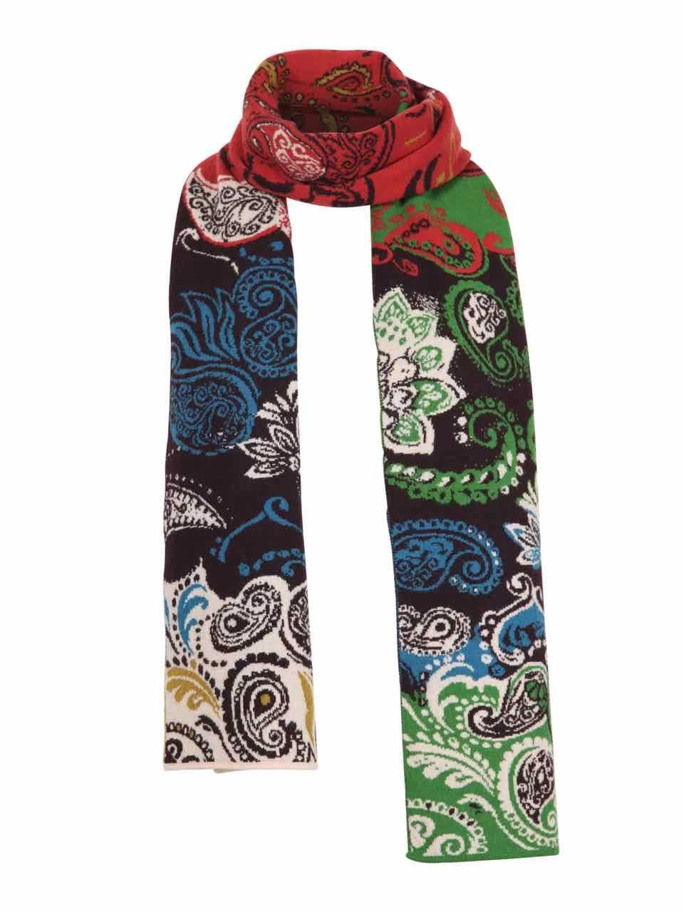 IVKO Merino Wool Scarf "Geometric Pattern 202683" (2 Colours) 3 IVKO Merino Wool Scarf "Geometric Pattern 202683" (2 Colours)