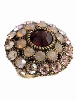 Michal Negrin Round Crystals Ring 15967 (3 Colours) 7 Michal Negrin Round Crystals Ring 15967 (3 Colours) -Fashion Clothing Line Store 100 159670 004