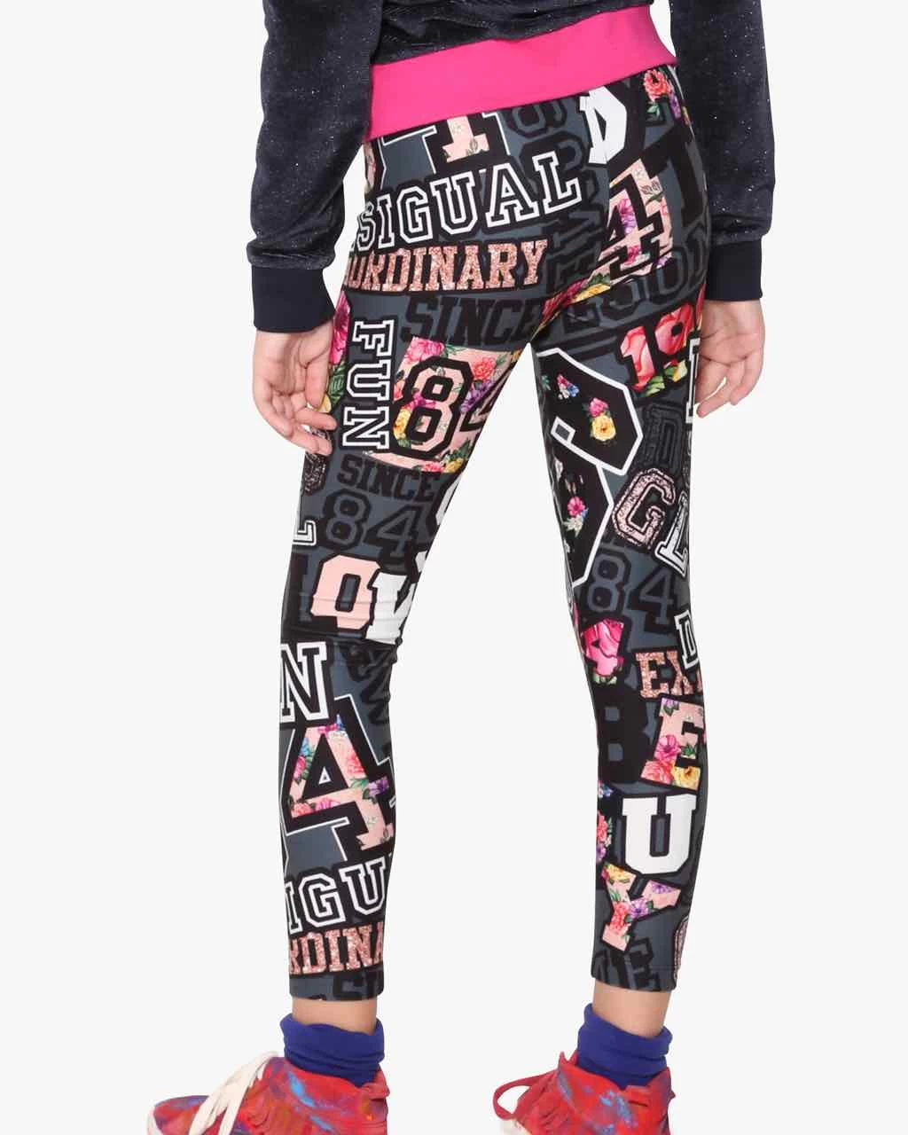 Desigual Girls Leggings "Guamuchil" 4 Desigual Girls Leggings "Guamuchil" - Image 2