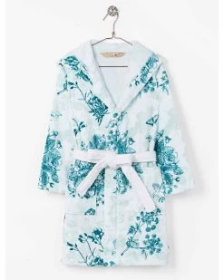 Desigual Bathrobe "White Floral"