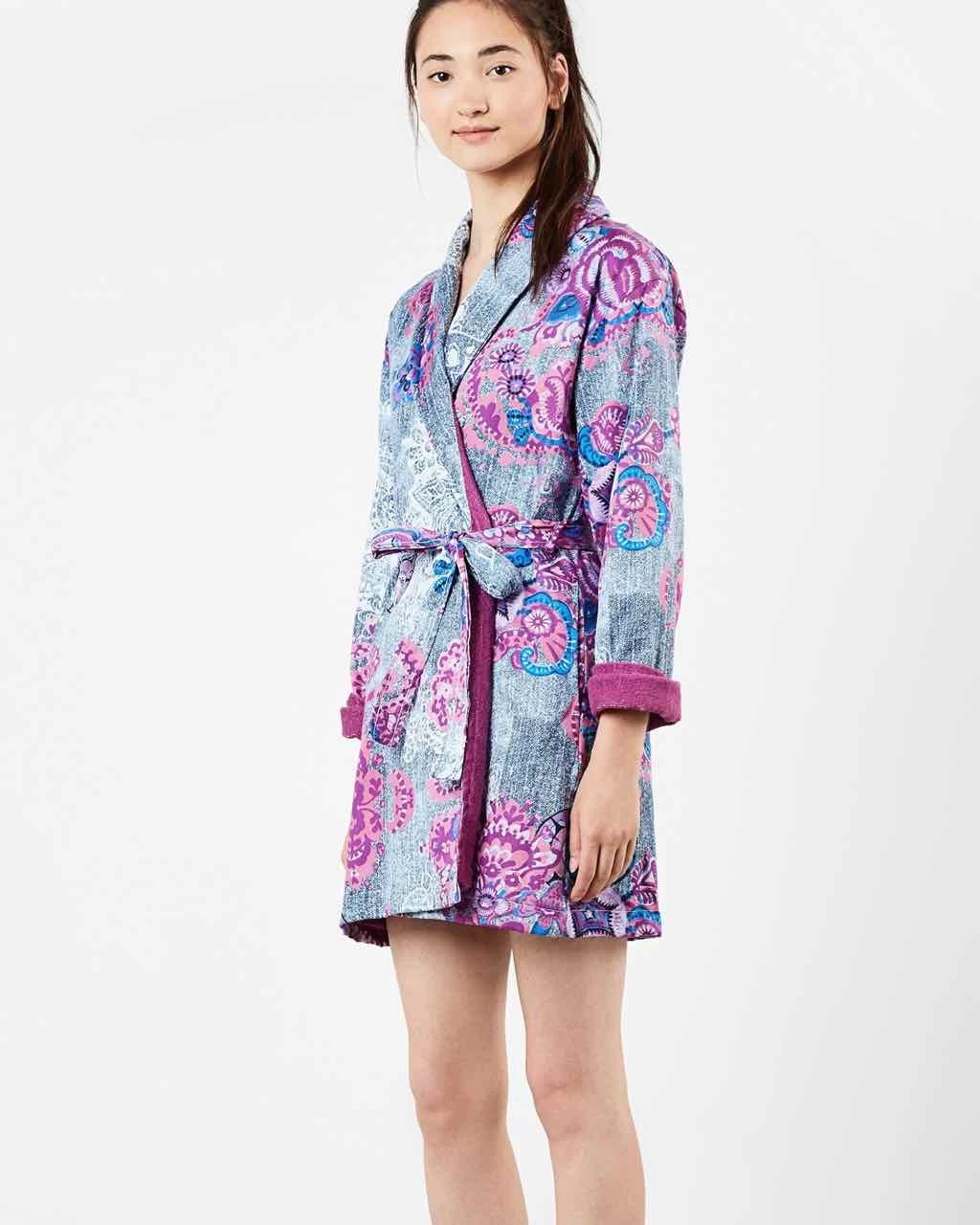 Desigual Bathrobe "Boho Jeans" 5 Desigual Bathrobe "Boho Jeans" - Image 3