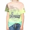 Desigual Boys T-Shirt "Adria" 2 Desigual Boys T-Shirt "Adria" -Fashion Clothing Line Store 18SBTK12 7022 F