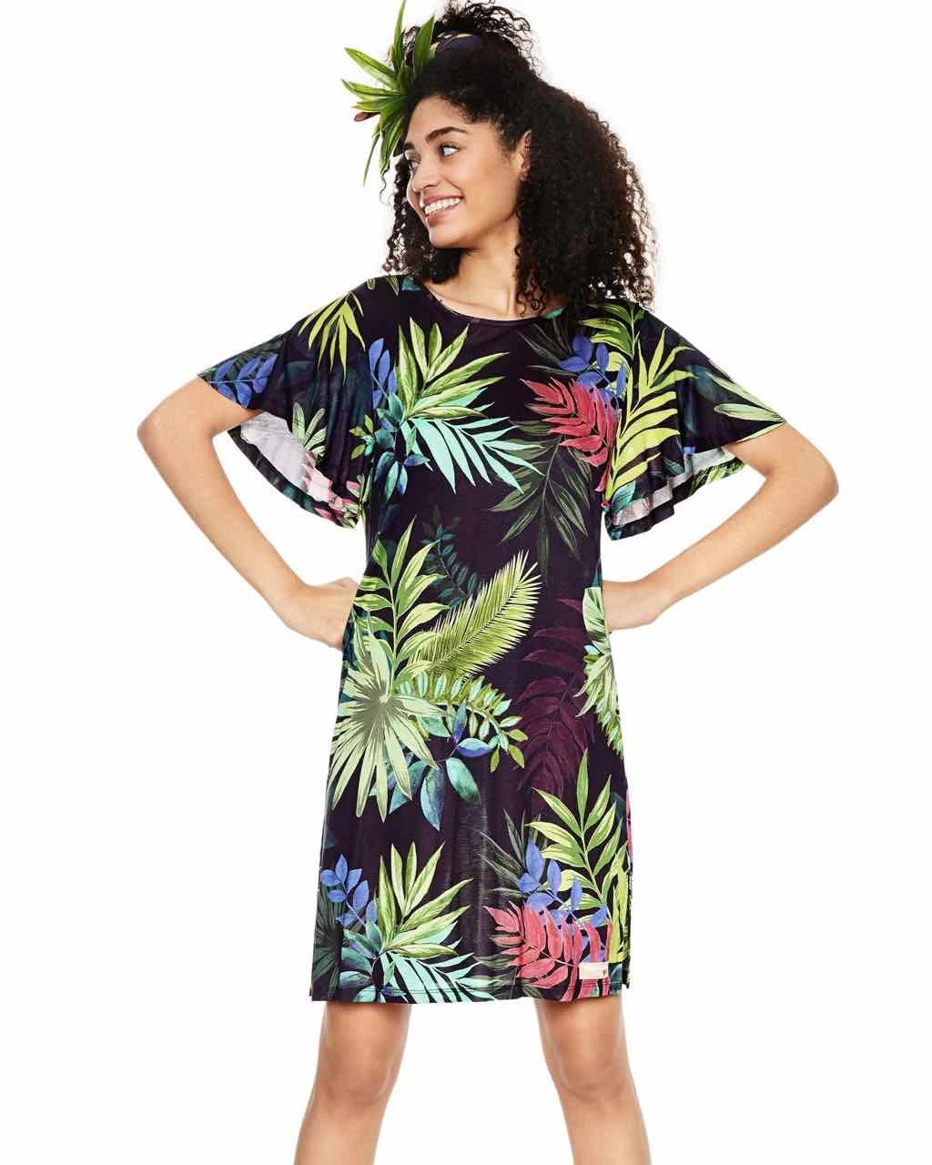Desigual Nightgown "Psychotropical" (18SNVK06) 3 Desigual Nightgown "Psychotropical" (18SNVK06)