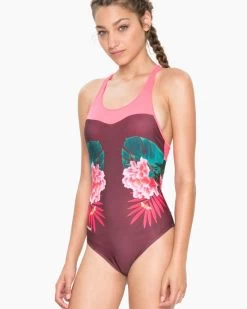 Desigual Swimsuit "Oriental Tropic 18SOMK01"