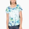 Desigual T-Shirt "Luminescent 18SOTK12" 1 Desigual T-Shirt "Luminescent 18SOTK12" -Fashion Clothing Line Store 18SOTK12 1000 F