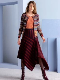IVKO Merino Wool Asymmetric Skirt 192652
