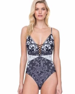 Gottex Swimsuit "Camellia 19CM035" 9 Gottex Swimsuit "Camellia 19CM035" -Fashion Clothing Line Store 19CM035002 F