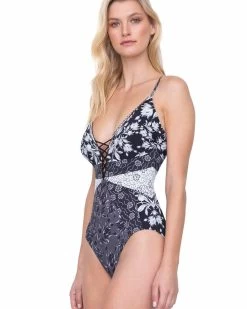 Gottex Swimsuit "Camellia 19CM035" 8 Gottex Swimsuit "Camellia 19CM035" -Fashion Clothing Line Store 19CM035002 S