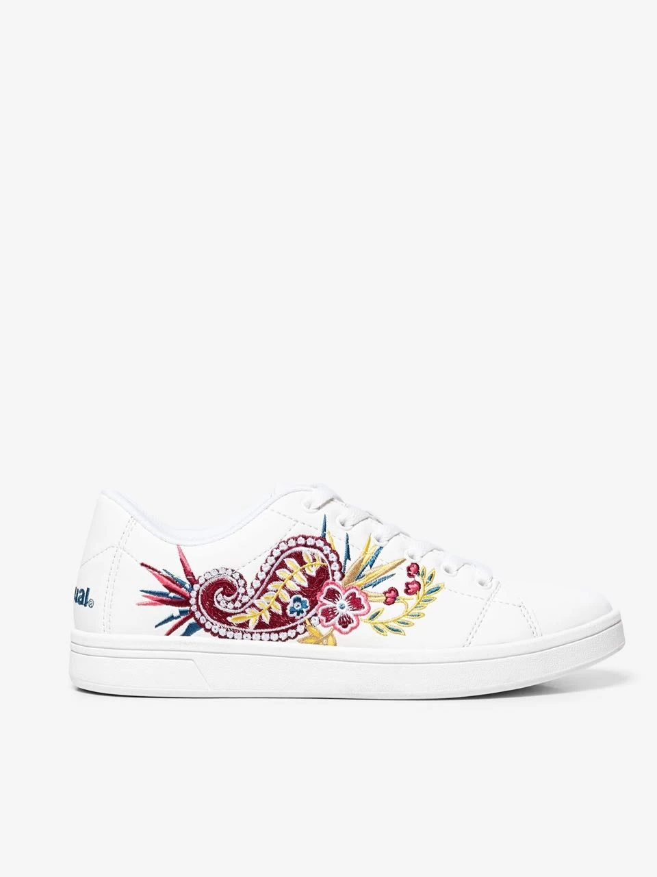 Desigual Embroidered Tennis Sneakers 19WUKP01 5 Desigual Embroidered Tennis Sneakers 19WUKP01 - Image 3