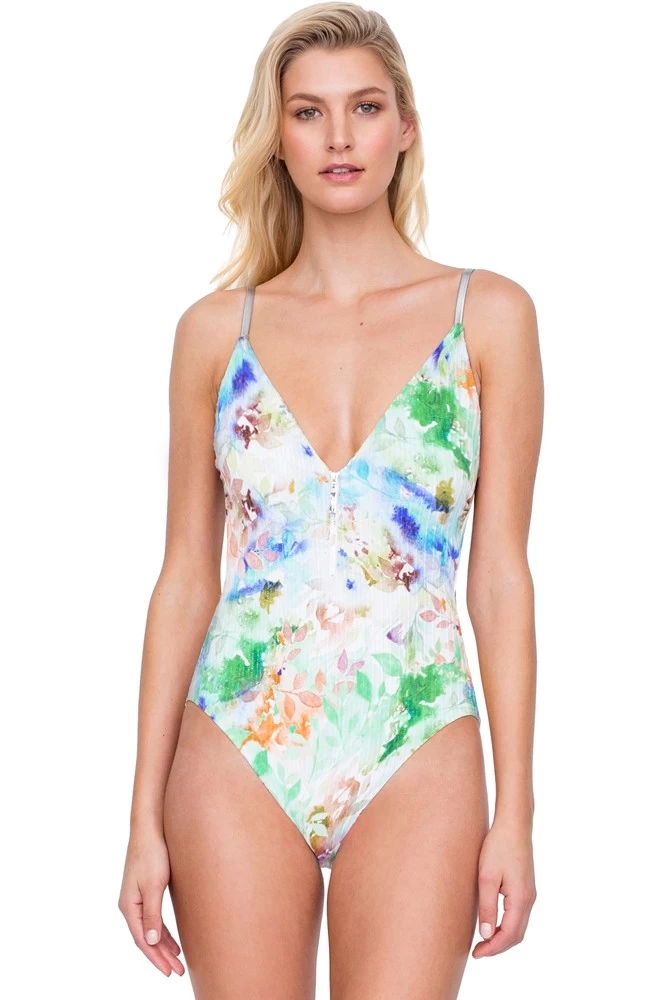 Gottex Swimsuit "Aquarelle 19AQ035" (green) 3 Gottex Swimsuit "Aquarelle 19AQ035" (green)