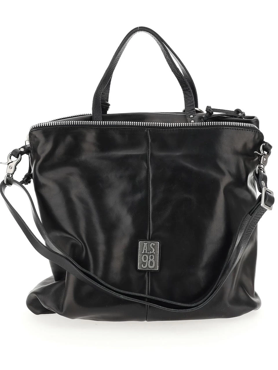 A.S.98 Leather Handbag 200579 (2 Colours) 5 A.S.98 Leather Handbag 200579 (2 Colours) - Image 3