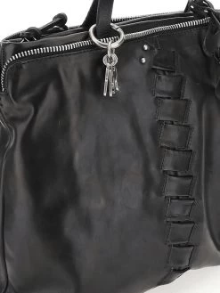 A.S.98 Leather Handbag 200579 (2 Colours) 17 A.S.98 Leather Handbag 200579 (2 Colours) -Fashion Clothing Line Store 200579 A.S.98 Leather Handbag Black