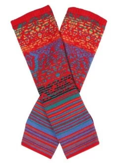 IVKO Wrist Warmers "Floral Pattern 202585" (2 Colours) 5 IVKO Wrist Warmers "Floral Pattern 202585" (2 Colours) -Fashion Clothing Line Store 202585 045