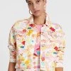 Desigual By Miranda Jacket "Lisam" 2 Desigual By Miranda Jacket "Lisam" -Fashion Clothing Line Store 20SWEWB4 9019 Desigual by Miranda Makaroff Illustrated Jacket