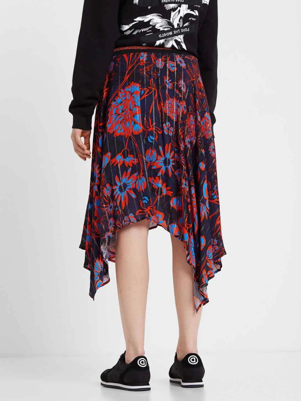 Desigual Asymmetric Skirt "Itaca" 4 Desigual Asymmetric Skirt "Itaca" - Image 2