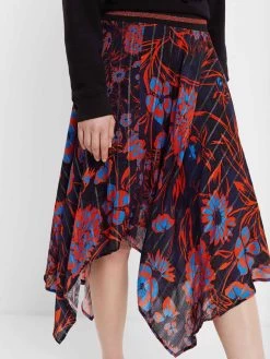 Desigual Asymmetric Skirt "Itaca"