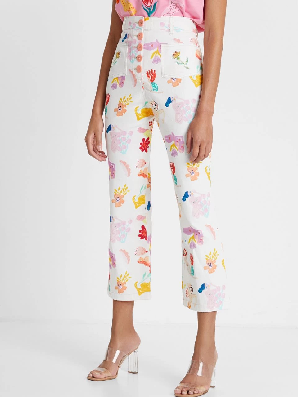 Desigual By Miranda Capri Pants "Lisam" 3 Desigual By Miranda Capri Pants "Lisam"