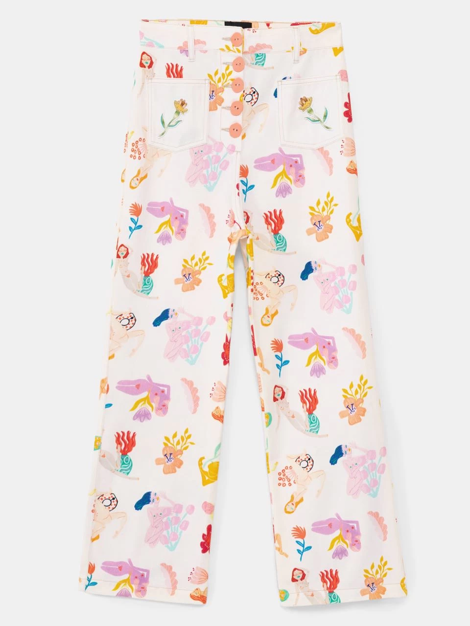 Desigual By Miranda Capri Pants "Lisam" 5 Desigual By Miranda Capri Pants "Lisam" - Image 3