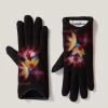 Desigual Knit Gloves "Lovely" -Fashion Clothing Line Store 20WAAK04 2084 Desigual Floral Knit Gloves