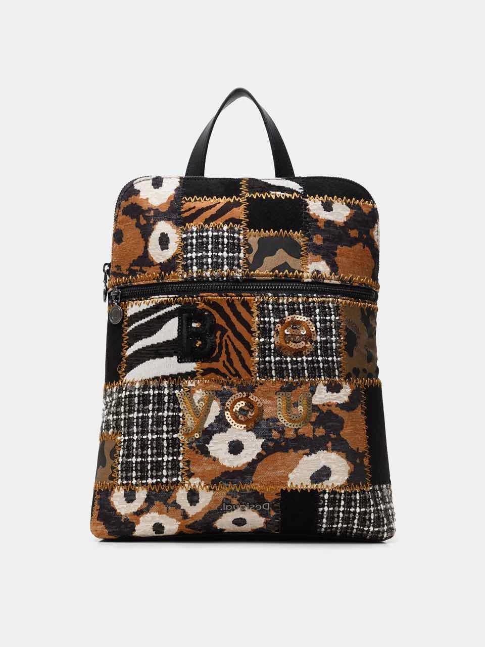 Desigual Patch Backpack "New 1968 Nanaimo" 3 Desigual Patch Backpack "New 1968 Nanaimo"