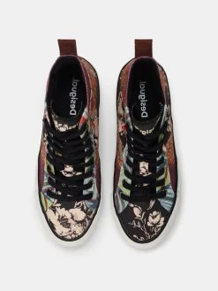 Desigual Sneakers "Beta Heritage" 8 Desigual Sneakers "Beta Heritage" -Fashion Clothing Line Store 20WSKA19 9019 Desigual High Patchwork sneakers Heritage