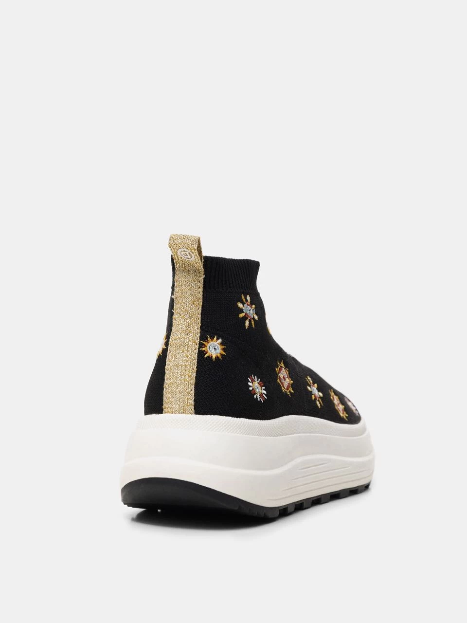 Desigual Embroidered Wedge Sneaker "Spice Juliette" 6 Desigual Embroidered Wedge Sneaker "Spice Juliette" - Image 4