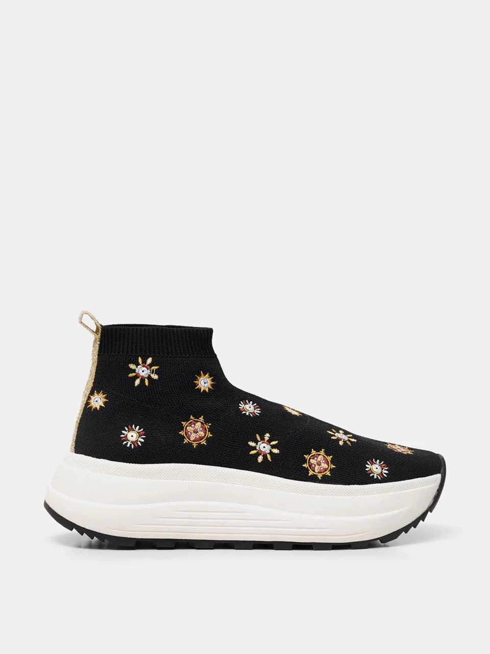 Desigual Embroidered Wedge Sneaker "Spice Juliette" 5 Desigual Embroidered Wedge Sneaker "Spice Juliette" - Image 3