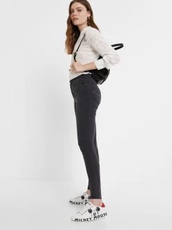 Desigual Mickey Mouse Sneakers (White) -Fashion Clothing Line Store 20WSKP37 1000 Desigual Mickey Mouse Sneakers