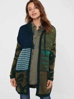 Desigual Patch Cardigan "Constanza" -Fashion Clothing Line Store 20WWJFAP 4002 Desigual Patchwork Hoodie Constanza