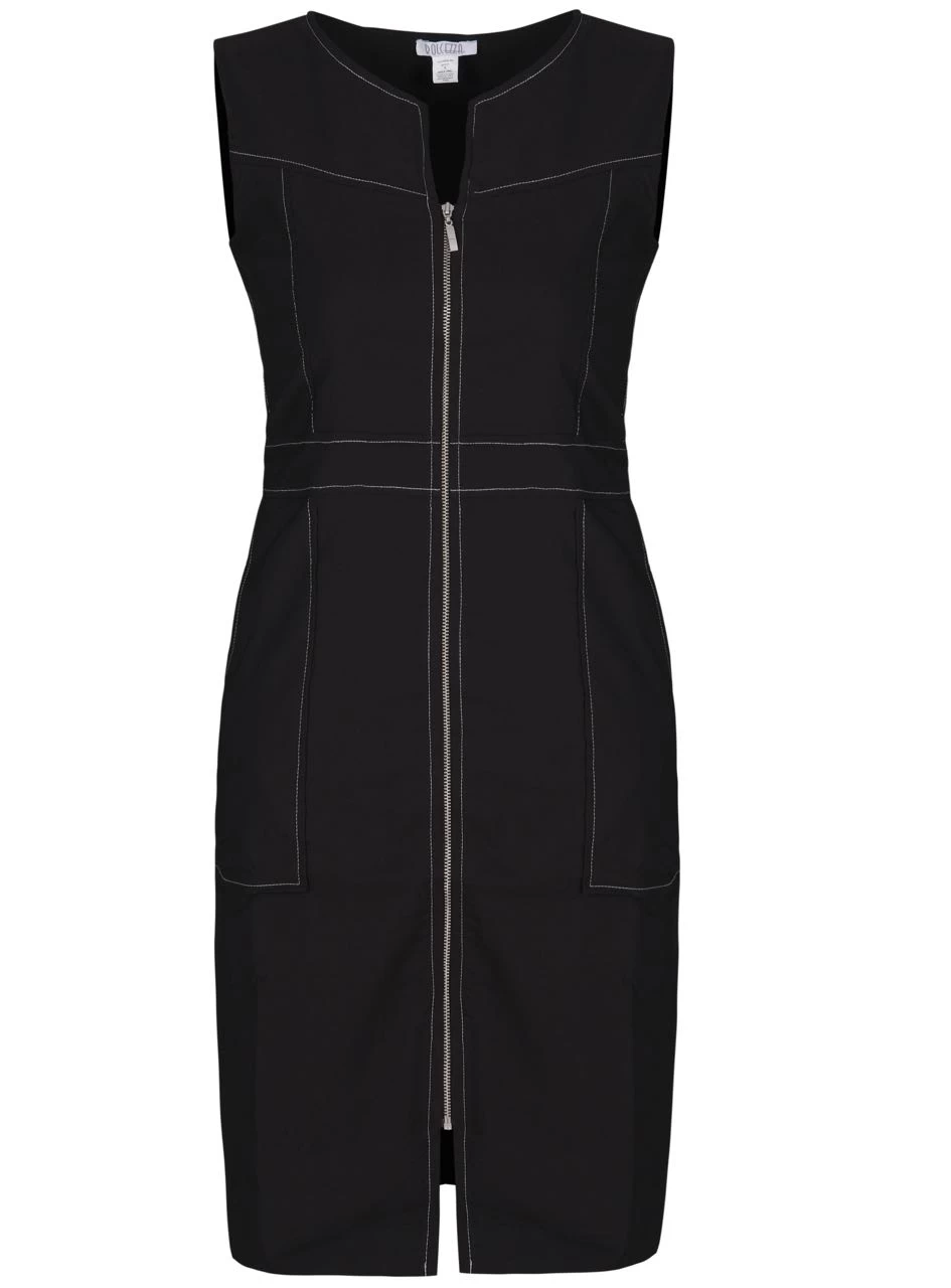 Dolcezza Black Dress "I Love Pink!" (21111) 4 Dolcezza Black Dress "I Love Pink!" (21111) - Image 2