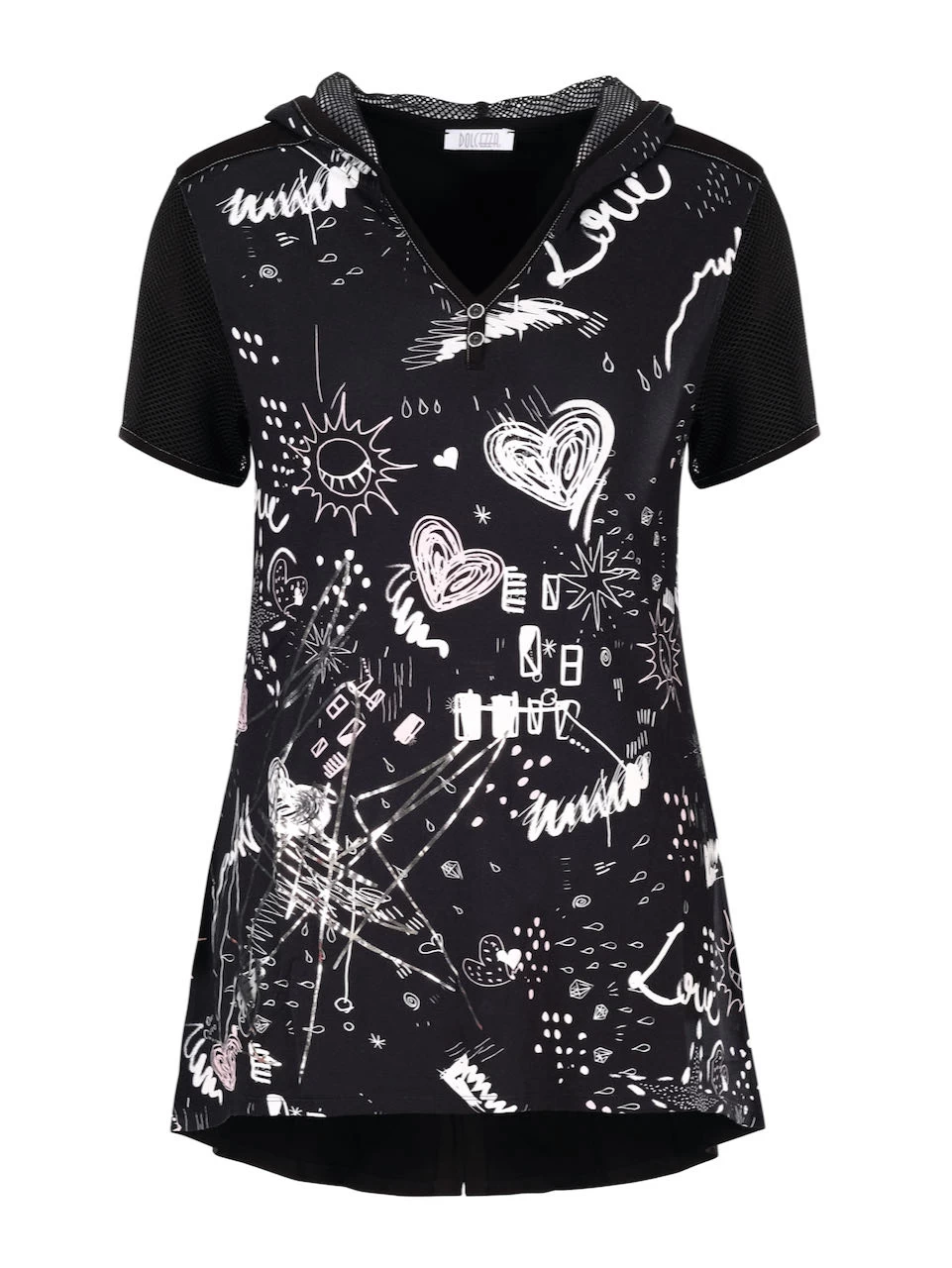 Dolcezza Hoodie Top "I Love Pink!" (21114) 3 Dolcezza Hoodie Top "I Love Pink!" (21114)