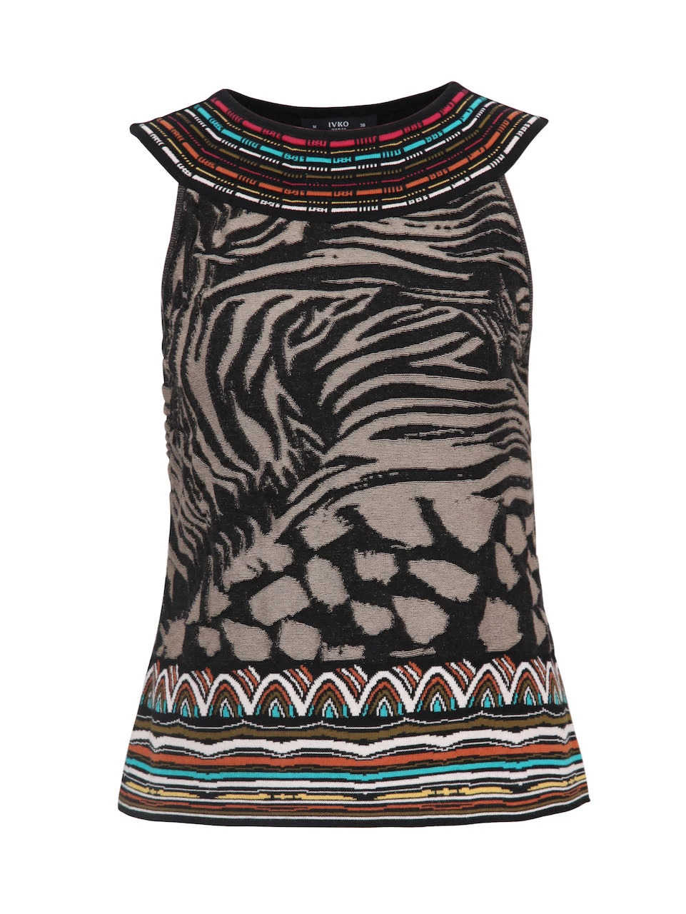 IVKO Jacquard Pullover Animal Pattern 211634 3 IVKO Jacquard Pullover Animal Pattern 211634