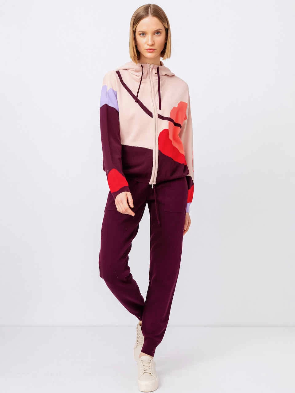 IVKO Knitted Jacket With Intarsia 212513 4 IVKO Knitted Jacket With Intarsia 212513 - Image 2