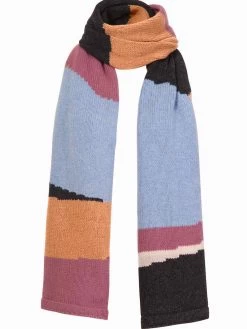 IVKO Wool Scarf Intarsia Pattern 212581 (2 Colours) 10 IVKO Wool Scarf Intarsia Pattern 212581 (2 Colours) -Fashion Clothing Line Store 212581.027e