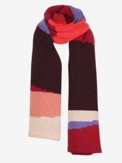 IVKO Wool Scarf Intarsia Pattern 212581 (2 Colours) 9 IVKO Wool Scarf Intarsia Pattern 212581 (2 Colours) -Fashion Clothing Line Store 212581.042e