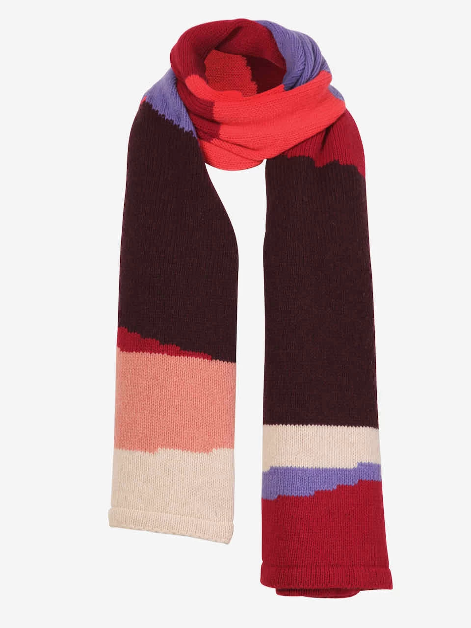 IVKO Wool Scarf Intarsia Pattern 212581 (2 Colours) 5 IVKO Wool Scarf Intarsia Pattern 212581 (2 Colours) - Image 3