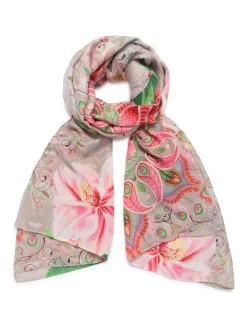 Desigual Rectangular Foulard "Flower Valkiria"