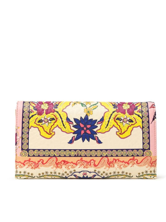 Desigual Long Wallet "Boho Carmina" (Pink)