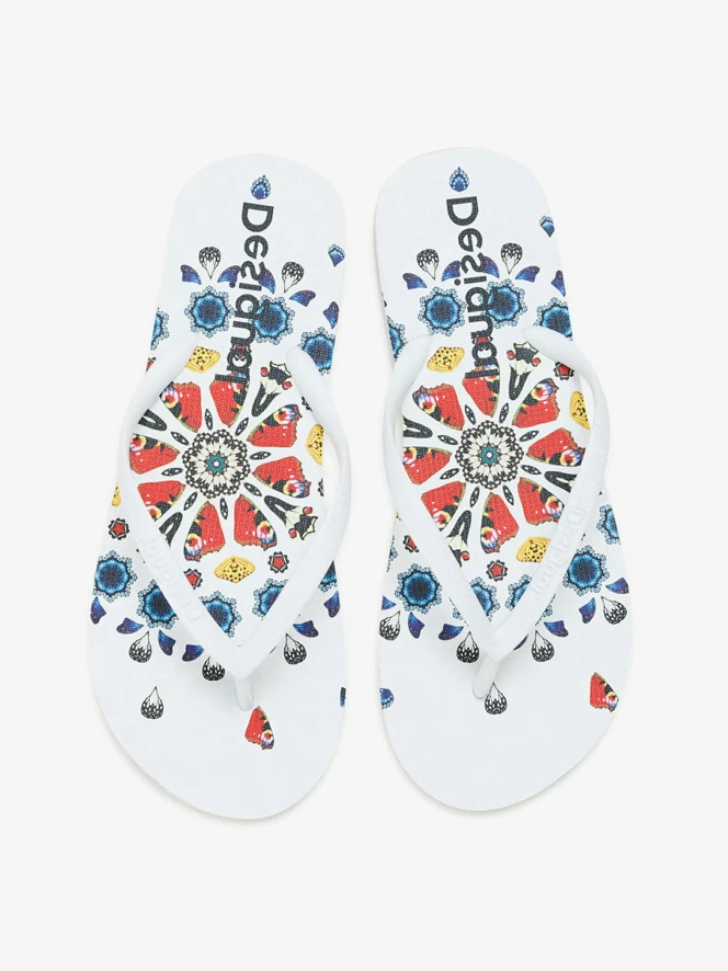 Desigual Beach Flip Flops "Butterfly" (3 Colours) 4 Desigual Beach Flip Flops "Butterfly" (3 Colours) - Image 2