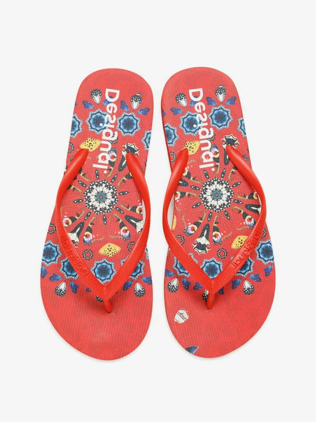 Desigual Beach Flip Flops "Butterfly" (3 Colours) 3 Desigual Beach Flip Flops "Butterfly" (3 Colours)
