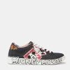 Desigual Sneakers "Cosmic Mickey Denim" (Black) 1 Desigual Sneakers "Cosmic Mickey Denim" (Black) -Fashion Clothing Line Store 21SSKA15 2000 Desigual Mickey Mouse Denim Sneakers
