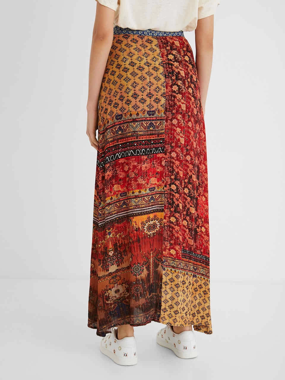 Desigual Long Floral Skirt "Baikal" 4 Desigual Long Floral Skirt "Baikal" - Image 2