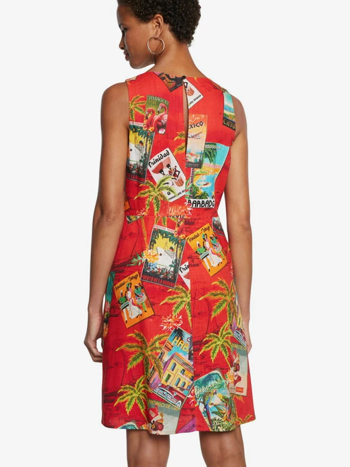 Desigual Postcards Dress "Mont-Royal" 4 Desigual Postcards Dress "Mont-Royal" - Image 2