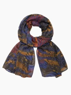 Desigual Scarf "Camo Animal Rectangle"
