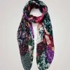 Desigual Scarf "Patch Digital Rectangle" 1 Desigual Scarf "Patch Digital Rectangle" -Fashion Clothing Line Store 21WAWA28 2000 Desigual Rectangular foulard floral patch