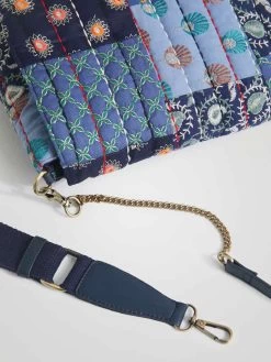 Desigual Patchwork Bag "Boro Japanese Vera" 11 Desigual Patchwork Bag "Boro Japanese Vera" -Fashion Clothing Line Store 21WAXA91 5000 Desigual Cross body Blue bag patchwork