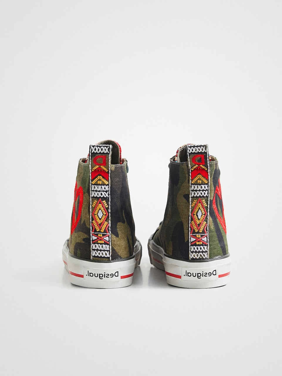 Desigual High-Top Sneakers "Beta Militar" 5 Desigual High-Top Sneakers "Beta Militar" - Image 3